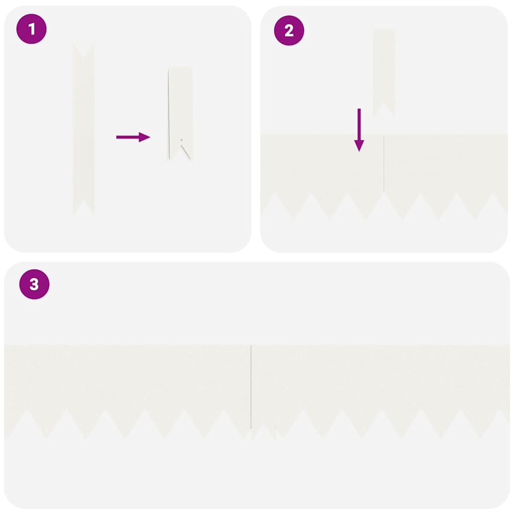 Bordura per Prato 20 pcs Bianco 100 x 0.05 x 20 cm