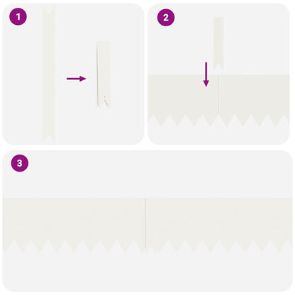 Bordura per Prato 20 pcs Bianco 100 x 0.05 x 20 cm
