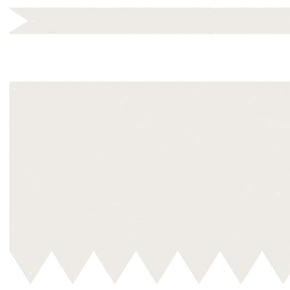 Bordura per Prato 20 pcs Bianco 100 x 0.05 x 20 cm