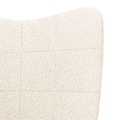 Sedia rilassante Crema 62 x 67 x 95.5 cm Tessuto