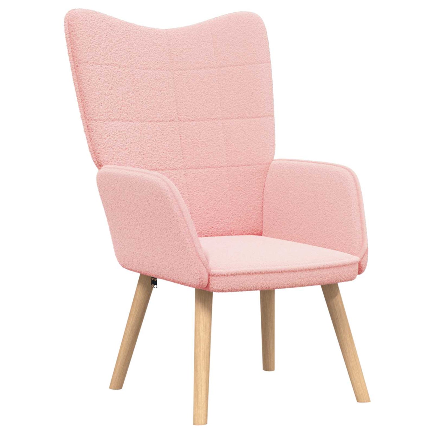 poltrona Rosa 62 x 67 x 95,5 cm Tessuto Sherpa