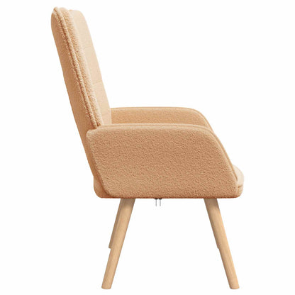 poltrona Beige 62 x 67 x 95,5 cm Tessuto Sherpa | homemem39
