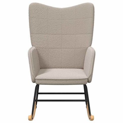 Sedia rilassante Grigio chiaro 61 x 78 x 98 cm Tessuto