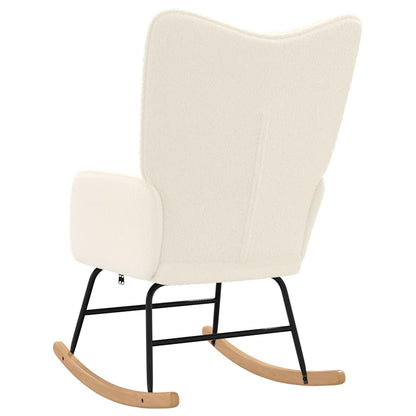 Sedia rilassante Crema 61 x 78 x 98 cm Tessuto