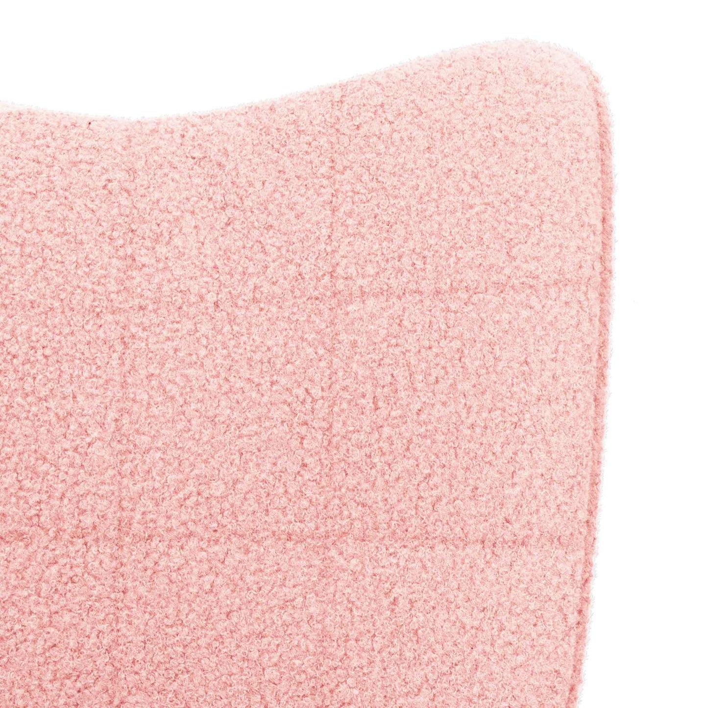 Sedia a dondolo Rosa Tessuto Sherpa | homemem39