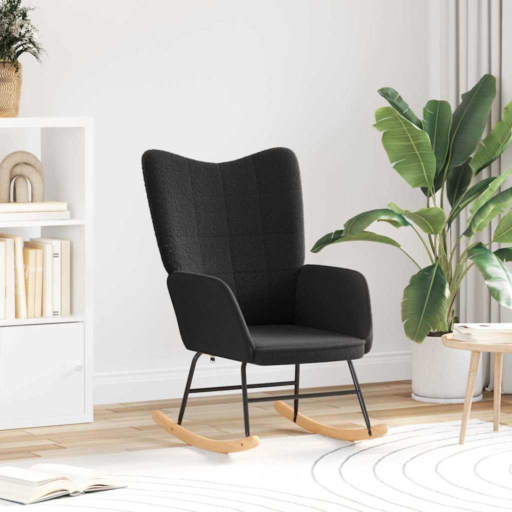 Sedia rilassante Nero 61 x 78 x 98 cm Tessuto