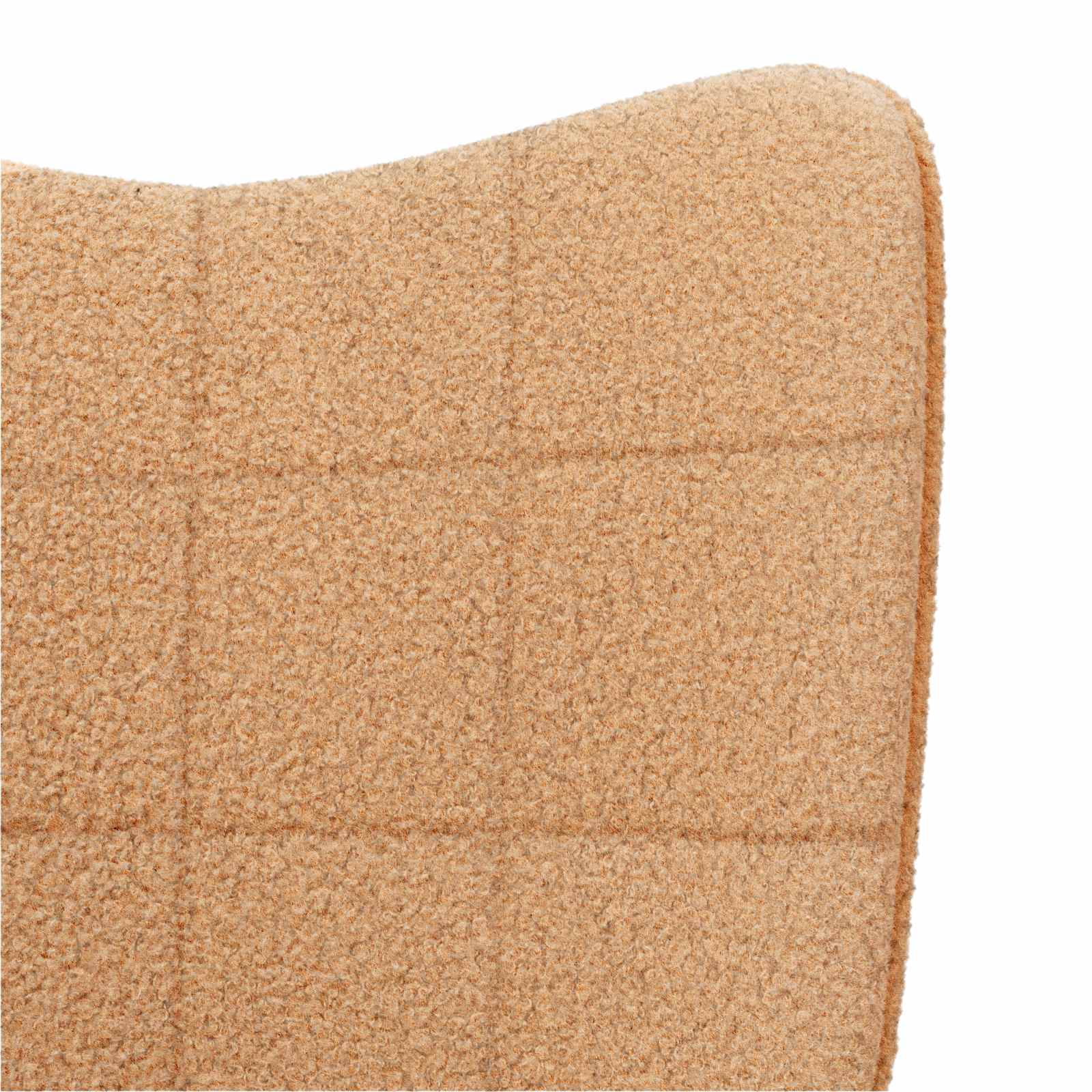 Sedia a dondolo Beige Tessuto Sherpa | homemem39