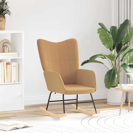 Sedia rilassante Beige 61 x 78 x 98 cm Tessuto
