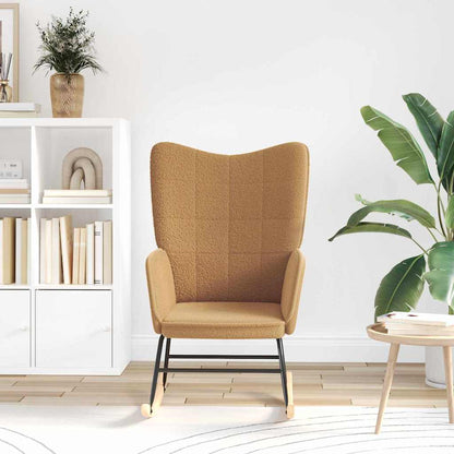 Sedia rilassante Beige 61 x 78 x 98 cm Tessuto