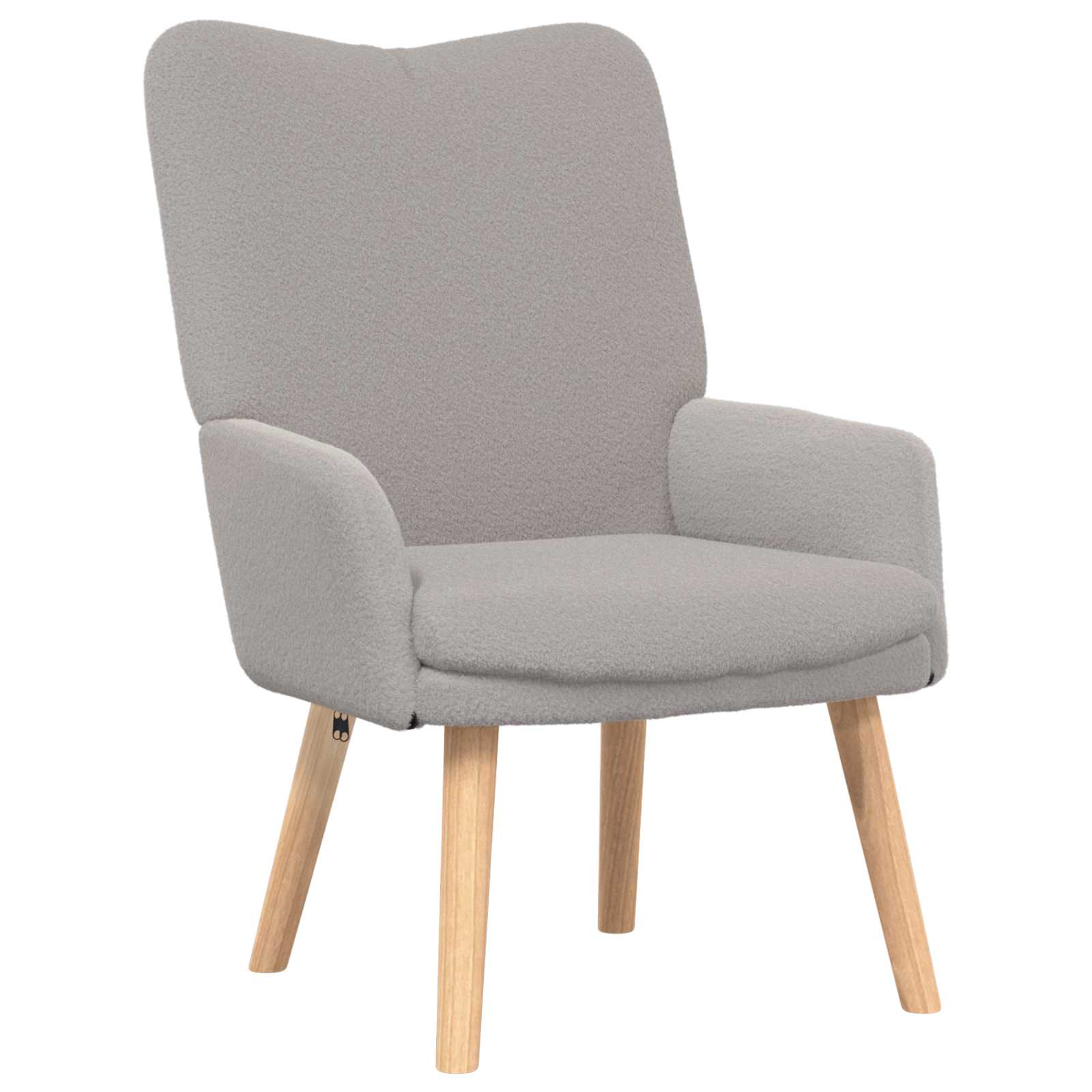 poltrona Grigio chiaro 63 x 67 x 94 cm | homemem39