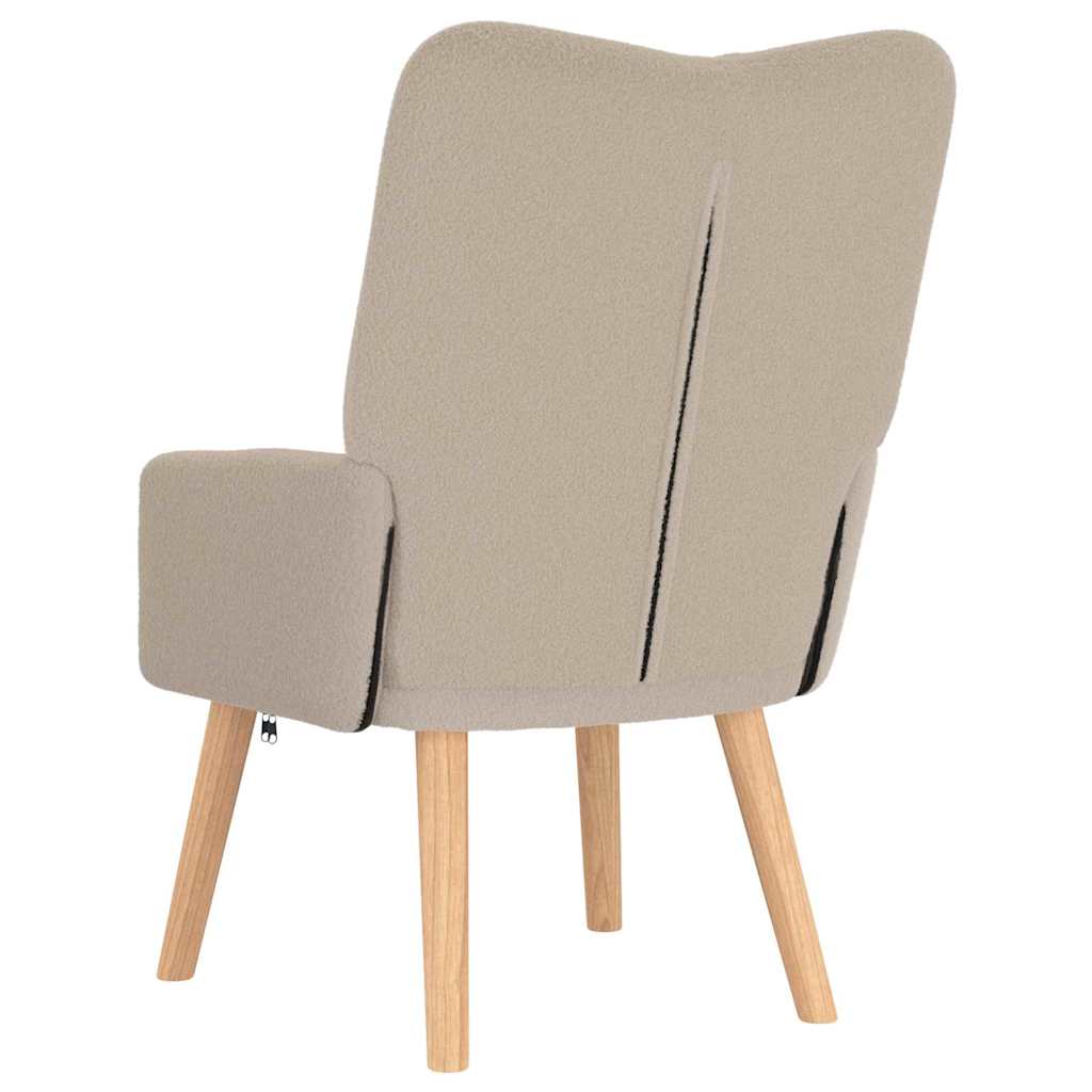 Sedia rilassante Grigio chiaro 63 x 67 x 94 cm Tessuto