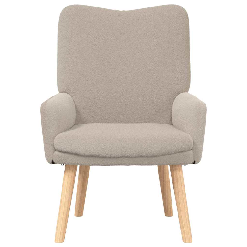 Sedia rilassante Grigio chiaro 63 x 67 x 94 cm Tessuto