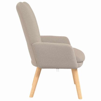 Sedia rilassante Grigio chiaro 63 x 67 x 94 cm Tessuto
