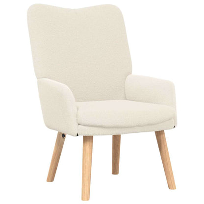 Sedia rilassante Crema 63 x 67 x 94 cm Tessuto