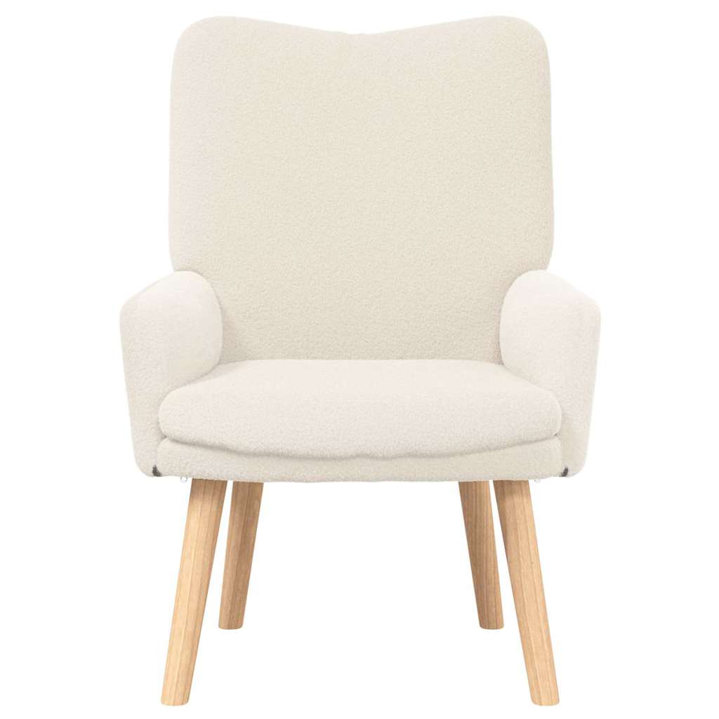 Sedia rilassante Crema 63 x 67 x 94 cm Tessuto