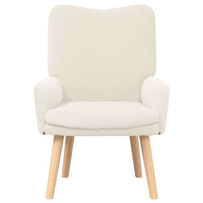 Sedia rilassante Crema 63 x 67 x 94 cm Tessuto