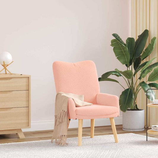 Sedia rilassante Rosa 63 x 67 x 94 cm Tessuto
