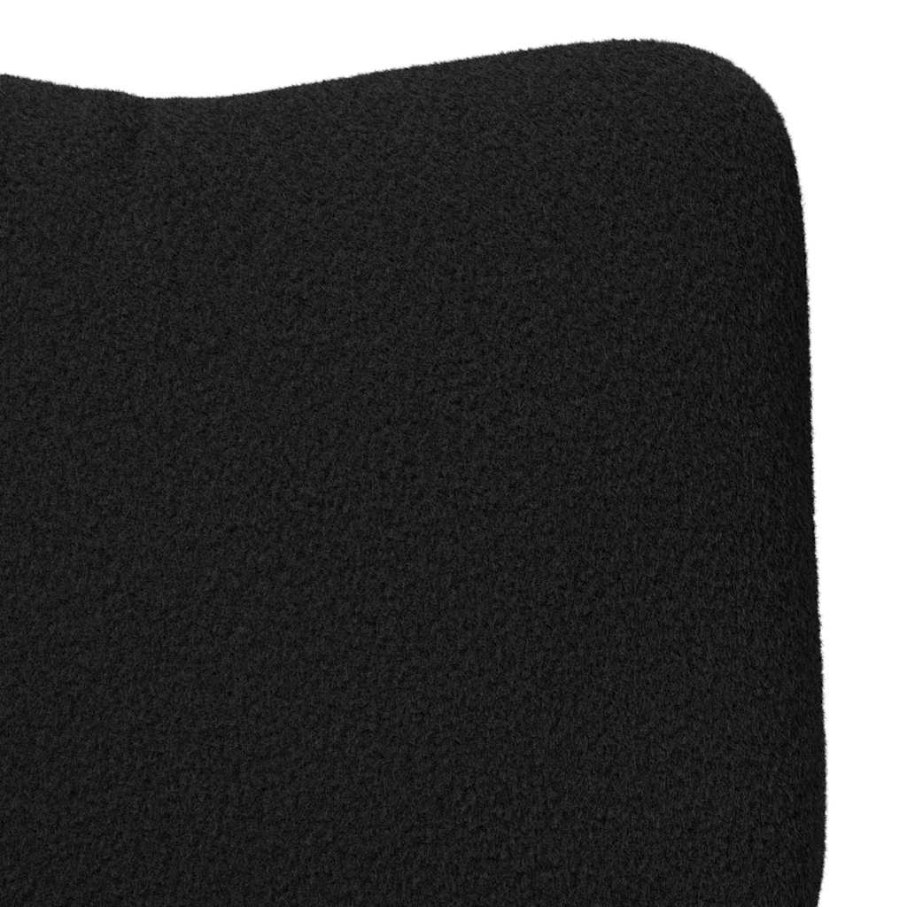 poltrona Nero 63 x 67 x 94 cm Tessuto di Pecora e Plywood | homemem39