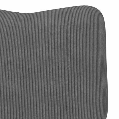Sedia rilassante Grigio scuro 63 x 67 x 94 cm Tessuto