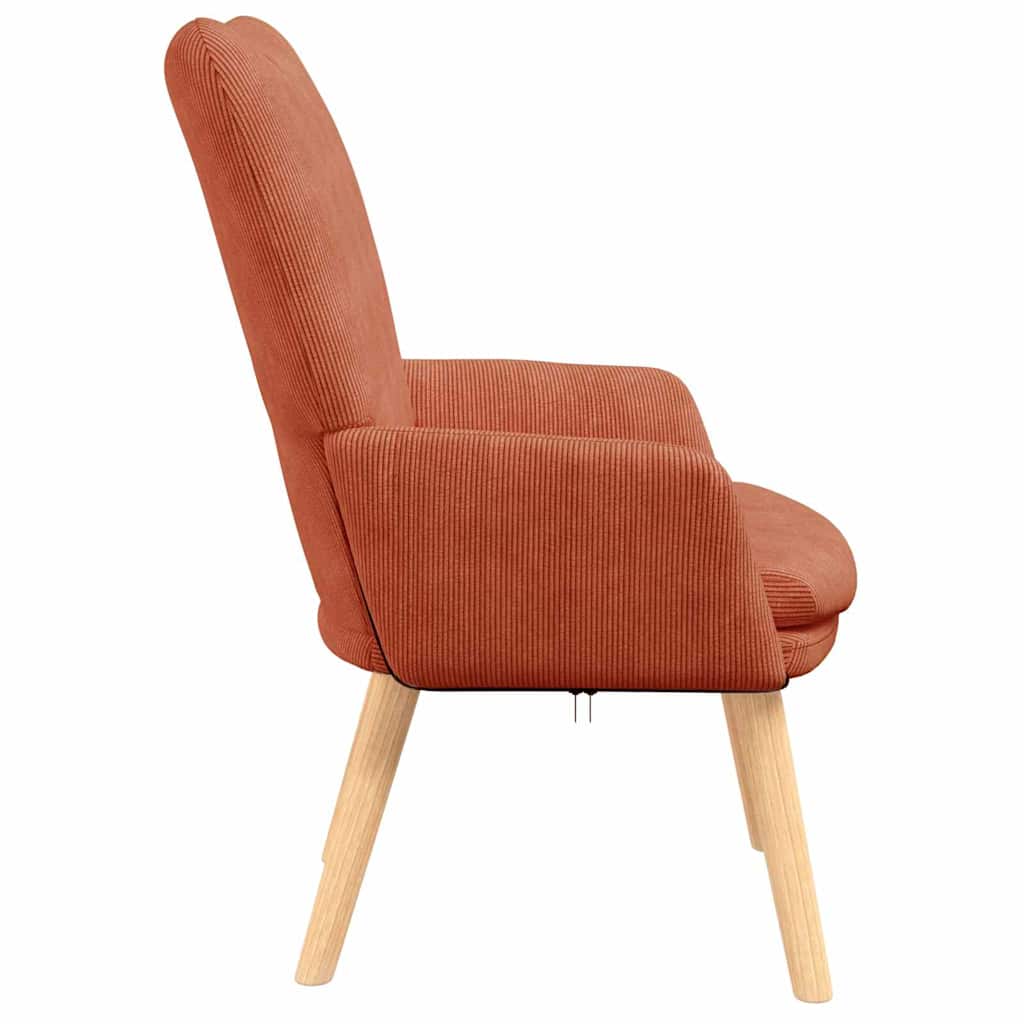 poltrona Rosso Arancio 63 x 67 x 94 cm Tessuto | homemem39