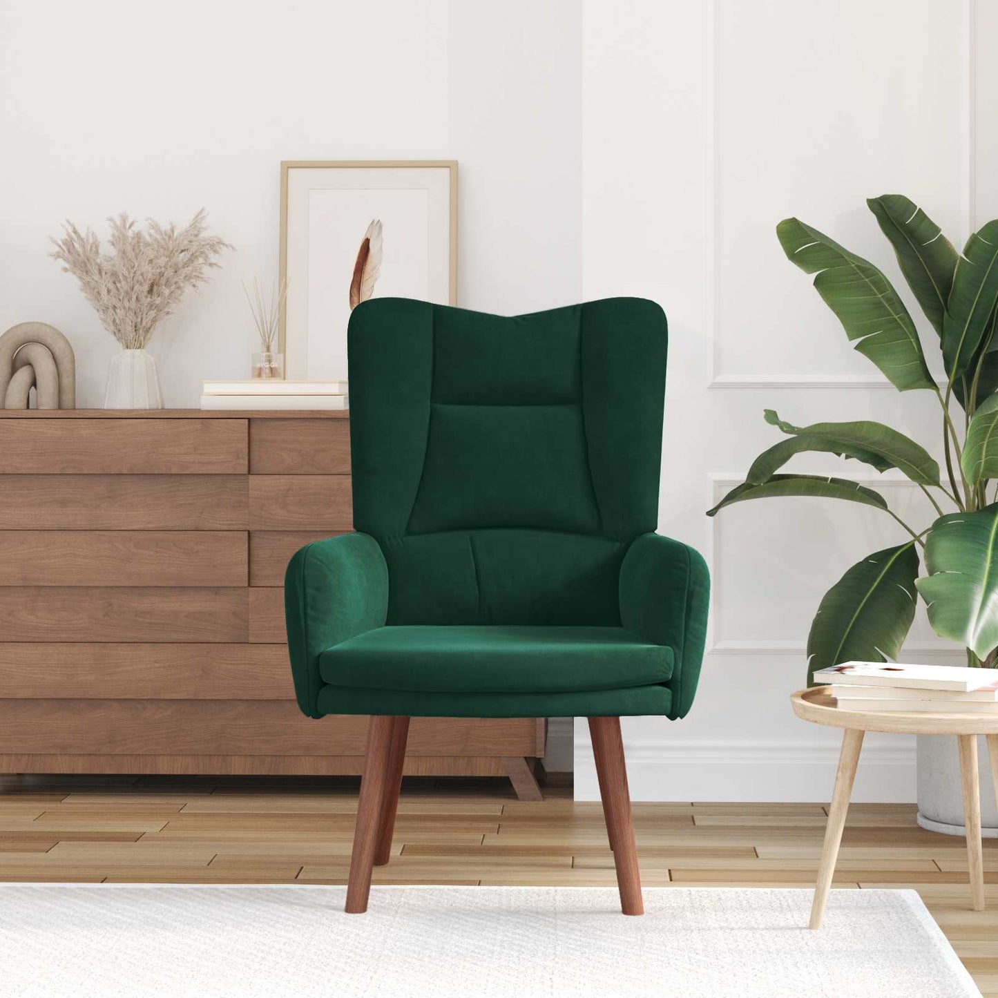 poltrona Verde Scuro 63 x 67 x 94 cm Velluto