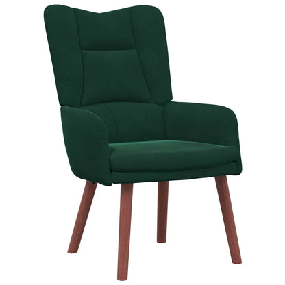 poltrona Verde Scuro 63 x 67 x 94 cm Velluto