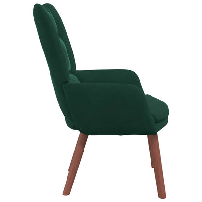 poltrona Verde Scuro 63 x 67 x 94 cm Velluto
