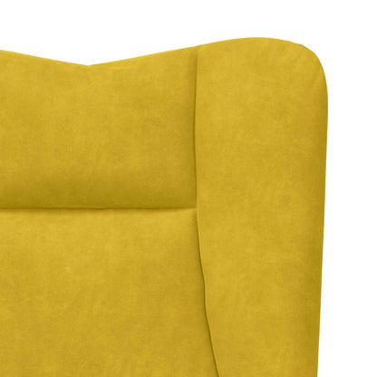 poltrona Giallo 63 x 67 x 94 cm Velluto