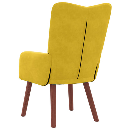poltrona Giallo 63 x 67 x 94 cm Velluto