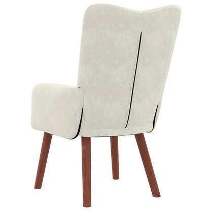 poltrona Crema 63 x 67 x 94 cm Velluto - homemem39