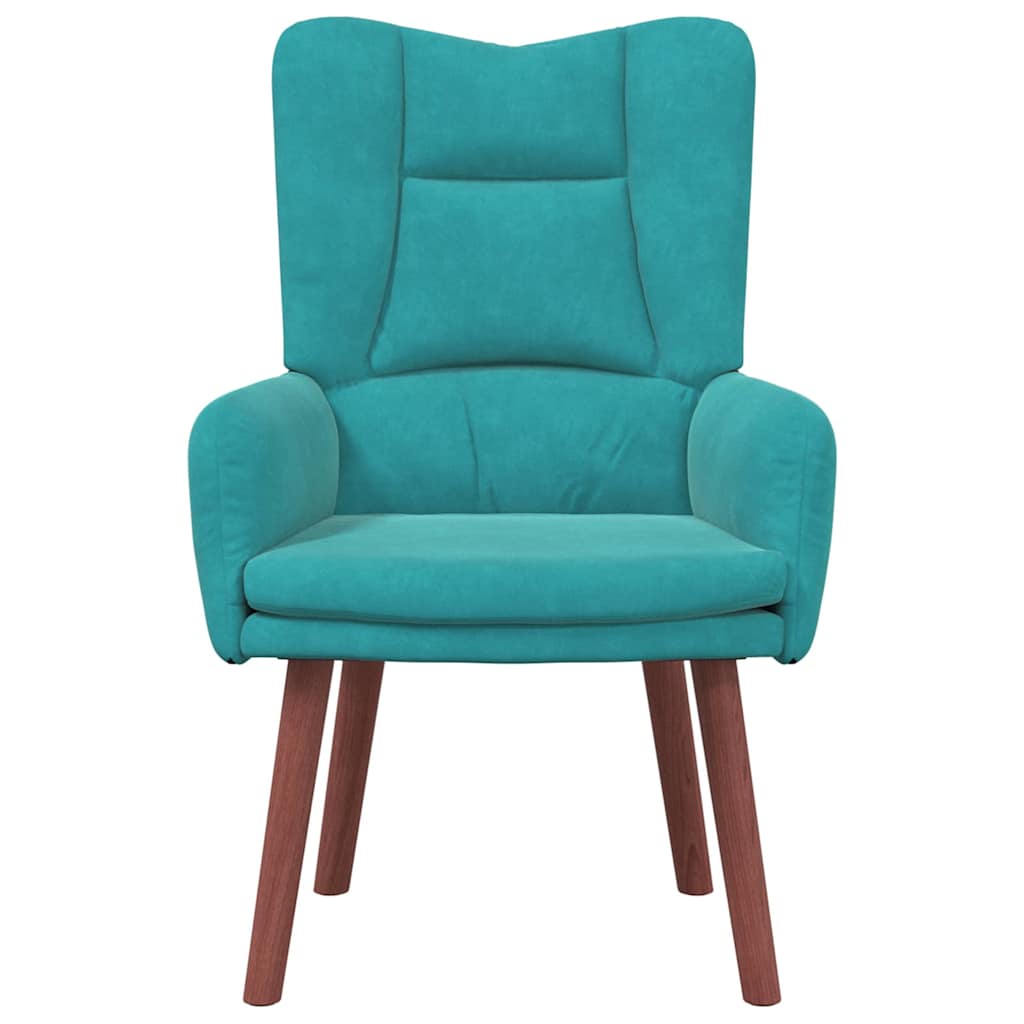 poltrona Turchese 63 x 67 x 94 cm Velluto | homemem39