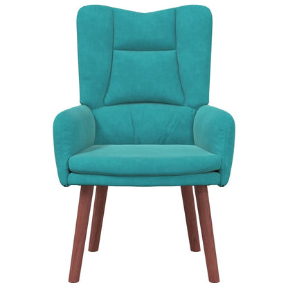 poltrona Turchese 63 x 67 x 94 cm Velluto | homemem39