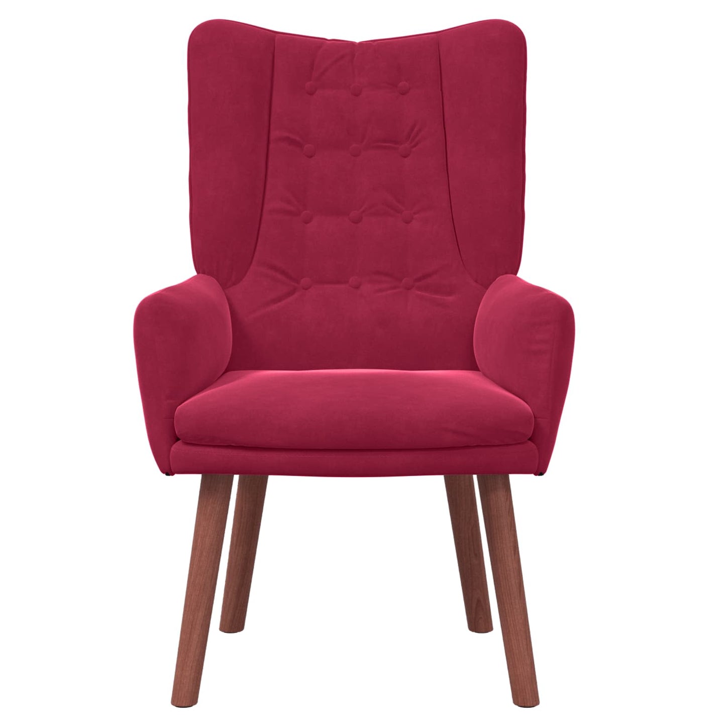poltrona Rosso Vino 63 x 67 x 94 cm Velluto | homemem39