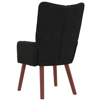 Sedia rilassante Nero 63 x 67 x 94 cm Velluto