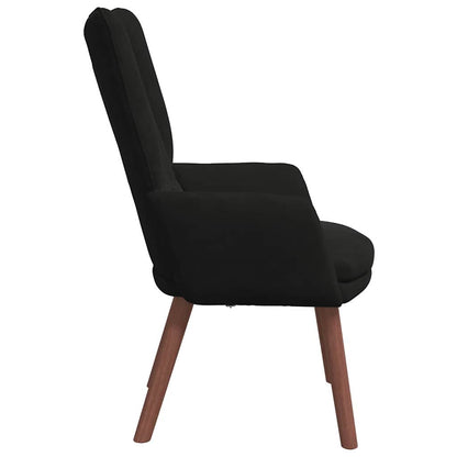 Sedia rilassante Nero 63 x 67 x 94 cm Velluto