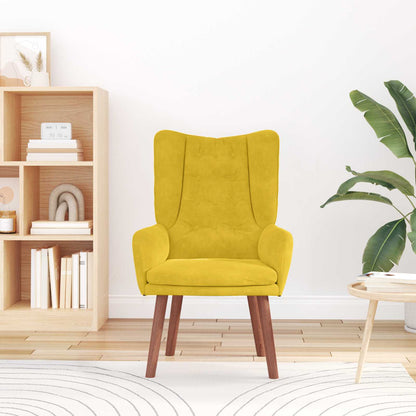 poltrona Giallo 63 x 67 x 94 cm Velluto | homemem39