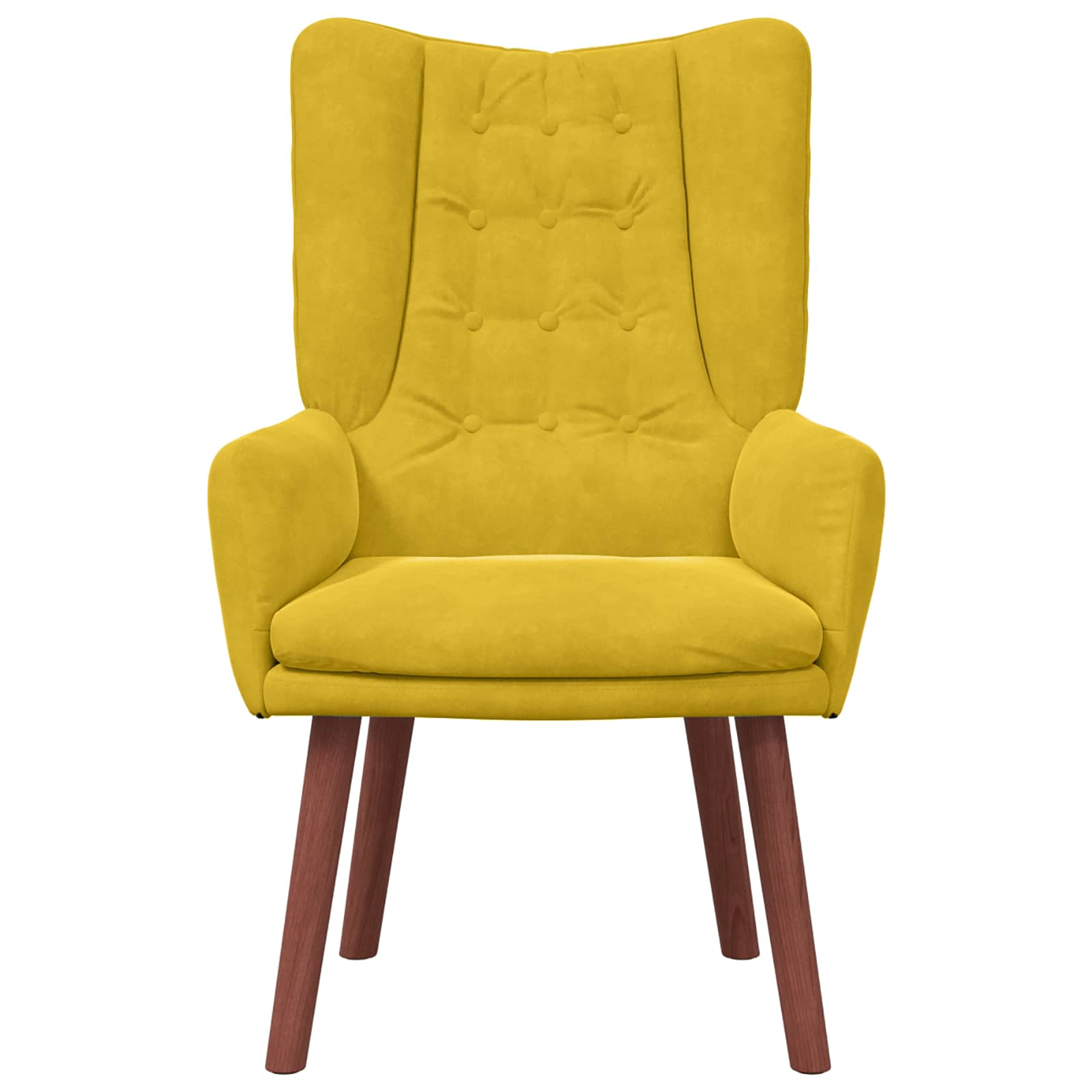 poltrona Giallo 63 x 67 x 94 cm Velluto | homemem39