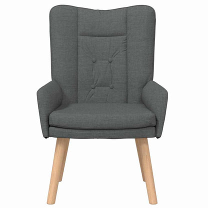 Sedia rilassante Grigio scuro 63 x 67 x 94 cm Tessuto