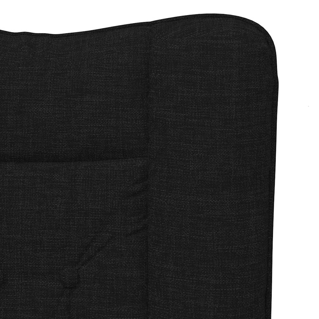 Sedia rilassante Nero 63 x 67 x 94 cm Tessuto