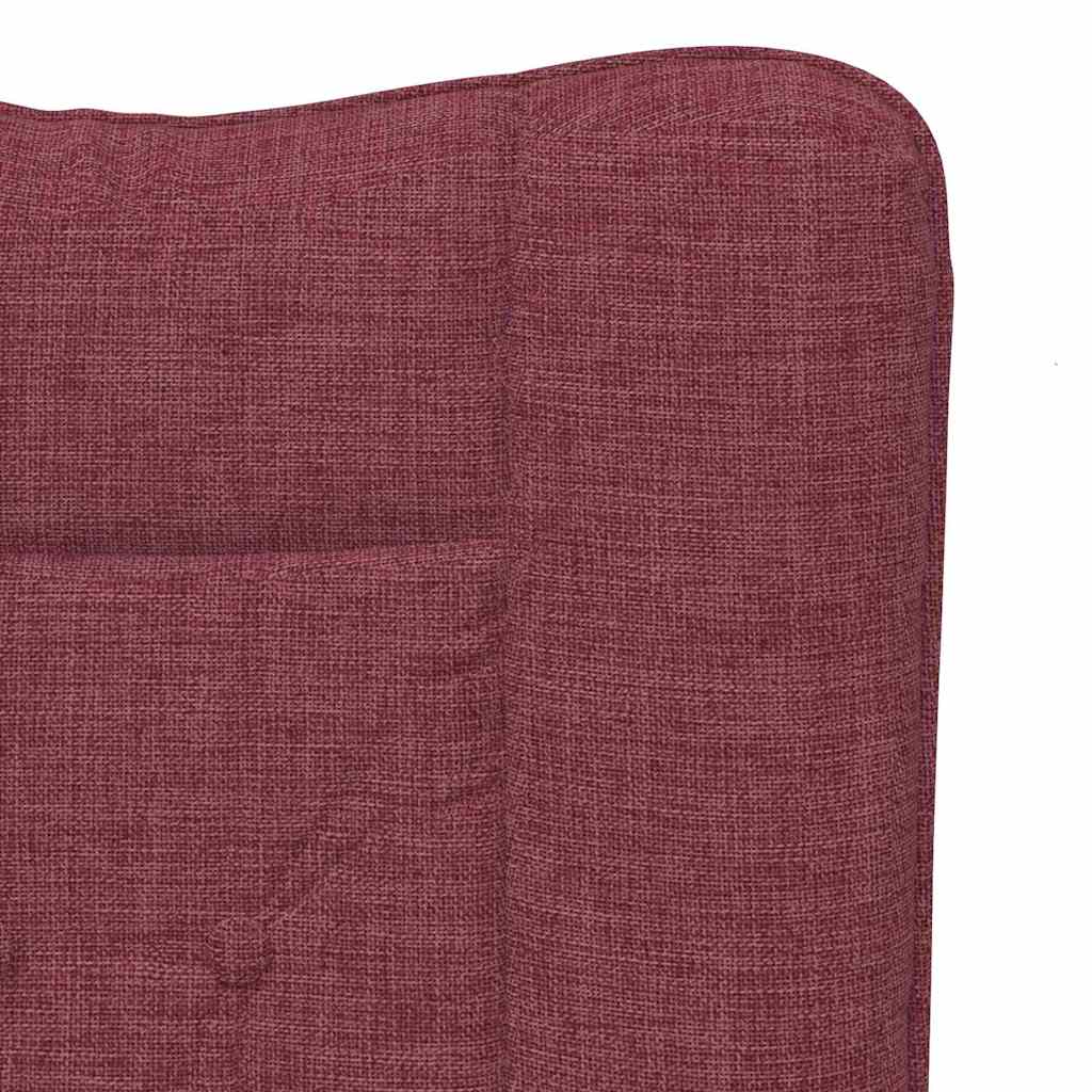 Sedia rilassante Rosso vino 63 x 67 x 94 cm Tessuto
