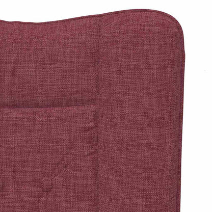 Sedia rilassante Rosso vino 63 x 67 x 94 cm Tessuto