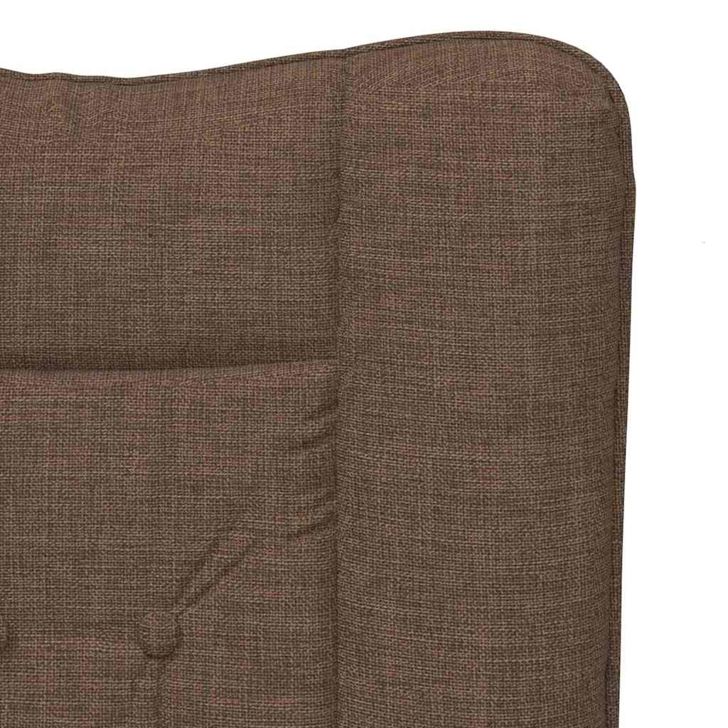 Sedia rilassante Marrone 63 x 67 x 94 cm Tessuto