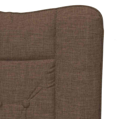 Sedia rilassante Marrone 63 x 67 x 94 cm Tessuto