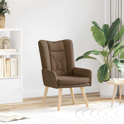 Sedia rilassante Marrone 63 x 67 x 94 cm Tessuto