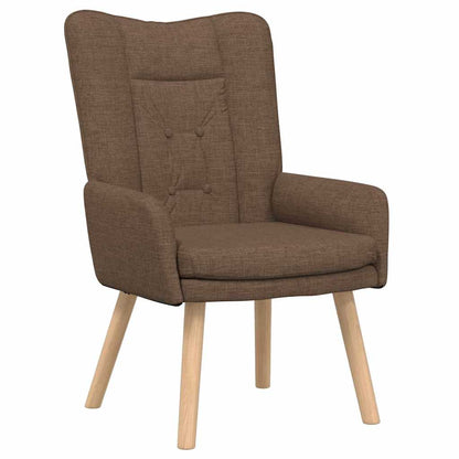 Sedia rilassante Marrone 63 x 67 x 94 cm Tessuto
