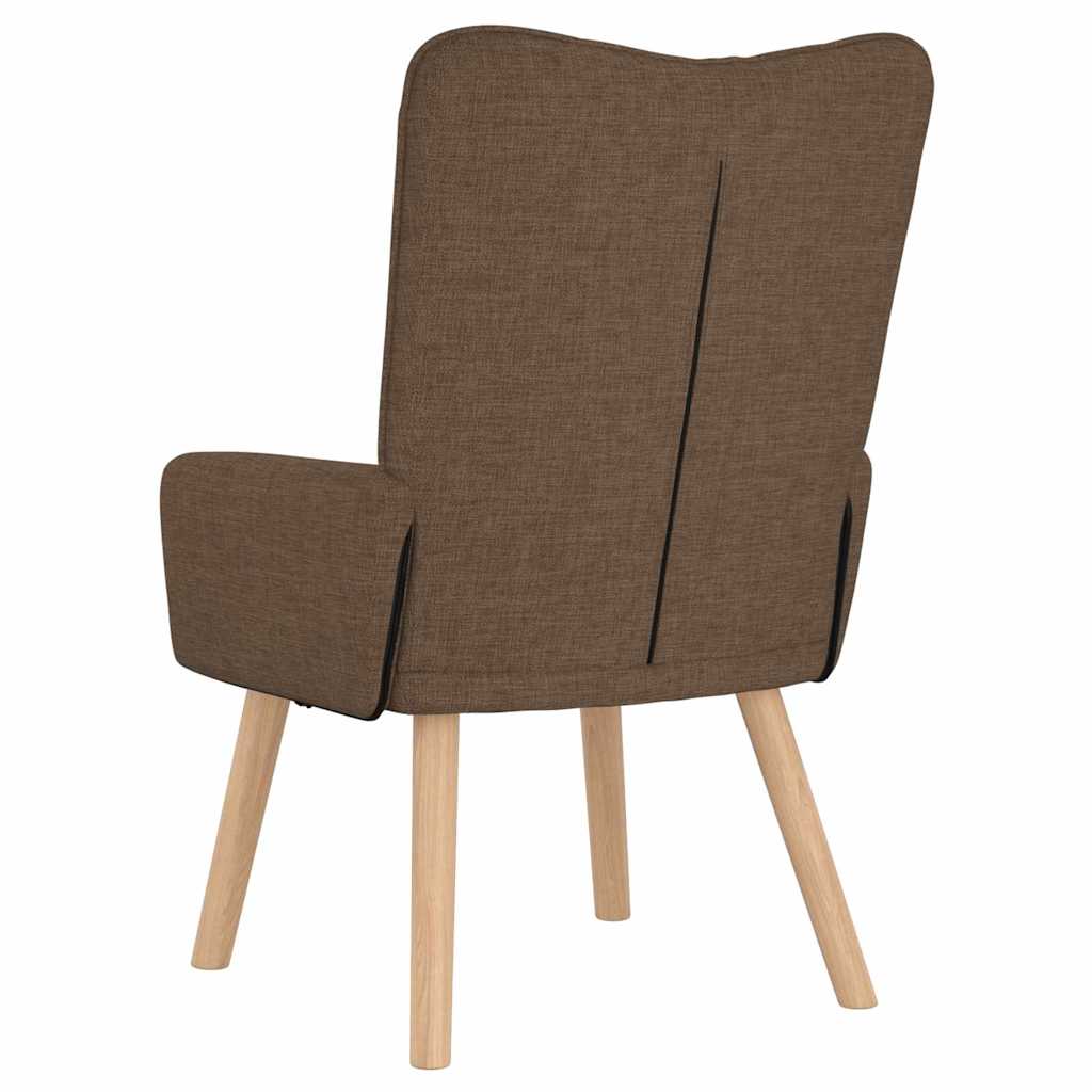 Sedia rilassante Marrone 63 x 67 x 94 cm Tessuto