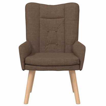 Sedia rilassante Marrone 63 x 67 x 94 cm Tessuto
