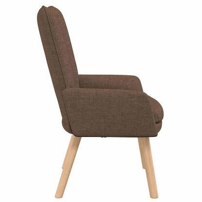 Sedia rilassante Marrone 63 x 67 x 94 cm Tessuto