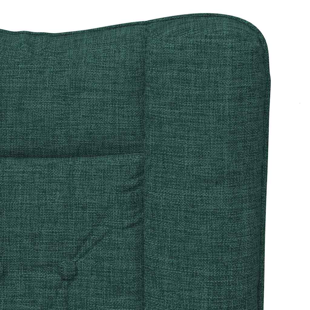 Sedia rilassante Verde scuro 63 x 67 x 94 cm Tessuto