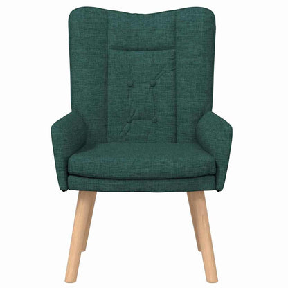 Sedia rilassante Verde scuro 63 x 67 x 94 cm Tessuto